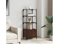 Librería 3 estantes madera ingeniería marrón 41x30x109,5 cm