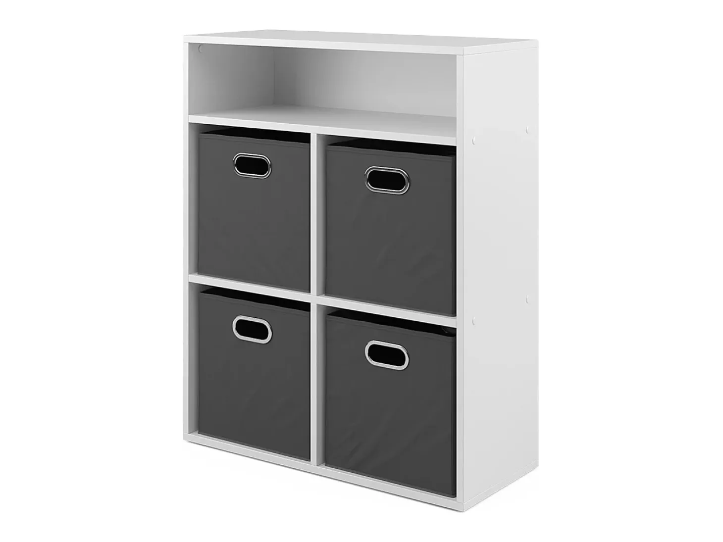 Librería blanco 72x30.6x90.2