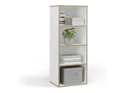 Librería blanco 40x30x100 tetrix