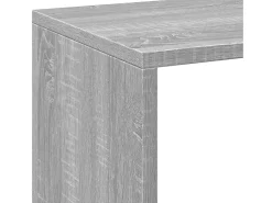 Librería divisor madera ingeniería gris Sonoma 69,5x29x69,5 cm