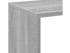 Librería divisor madera ingeniería gris Sonoma 69,5x29x103,5 cm