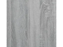 Librería divisora 5 niveles madera gris Sonoma 70x24x161 cm