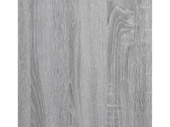 Librería divisora 4 niveles madera gris Sonoma 131,5x29x131,5cm