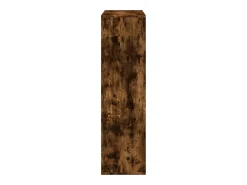 Librería divisora madera roble ahumado 69,5x29x103,5 cm