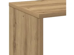 Librería divisora madera roble artisan 69,5x29x137,5 cm