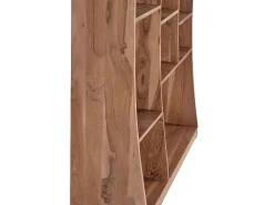 Librería en madera de acacia 2 metros