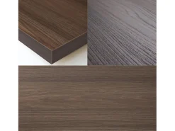 Librería estantería, 174x67x31, Diseño industrial, Roble oscuro