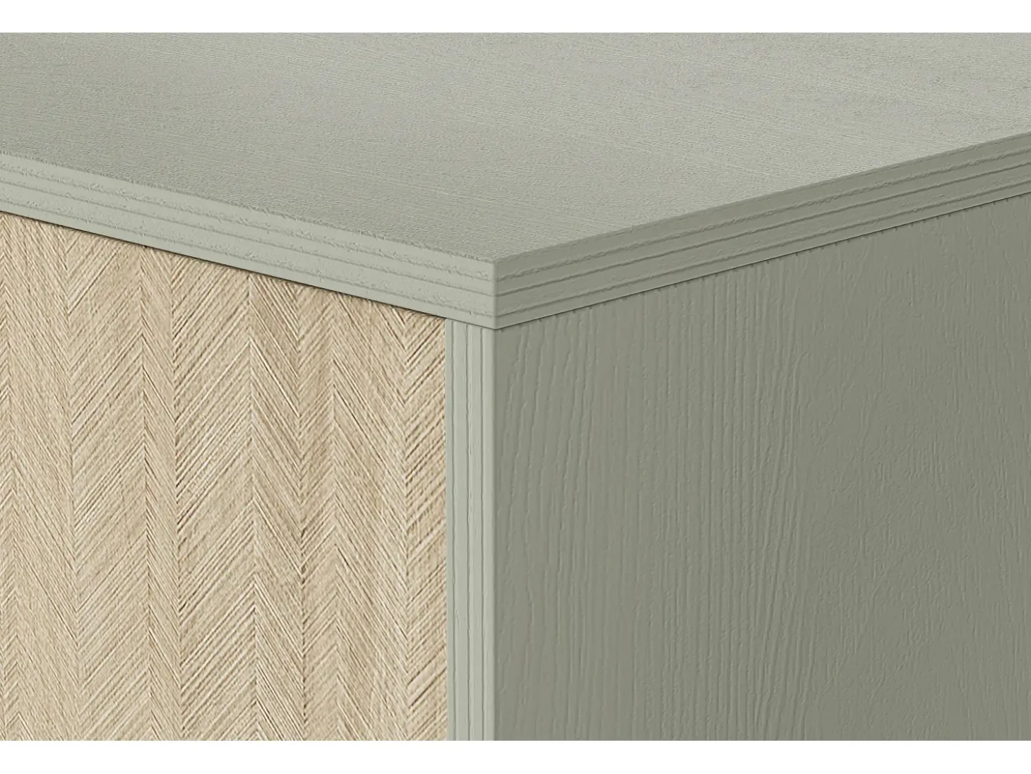 Librería: Eucalipto / Espiga Escandinava, patas de madera, 80 x 160 x 38 cm
