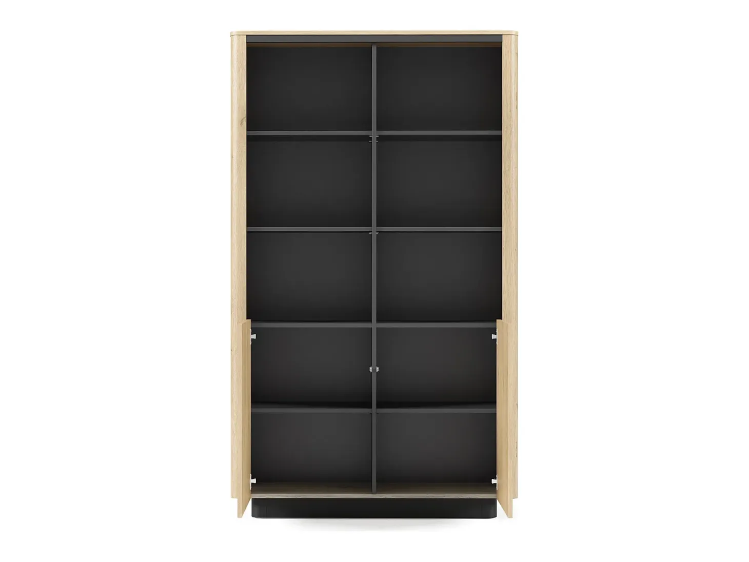 Librería, roble cremona, 113,2 x 190,1 x 38,1 cm