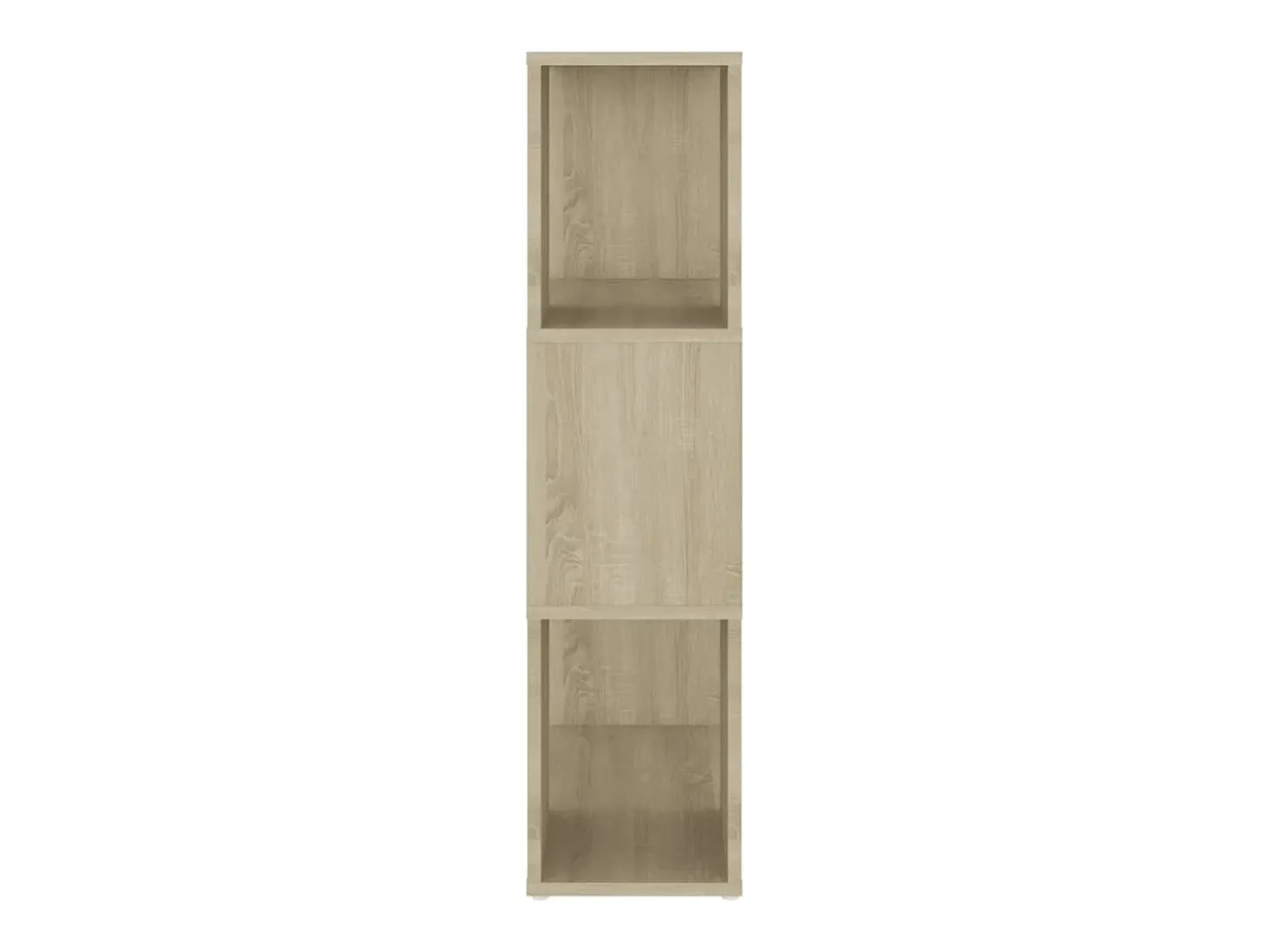 Librería separador madera contrachapada roble Sonoma 60x24x94cm