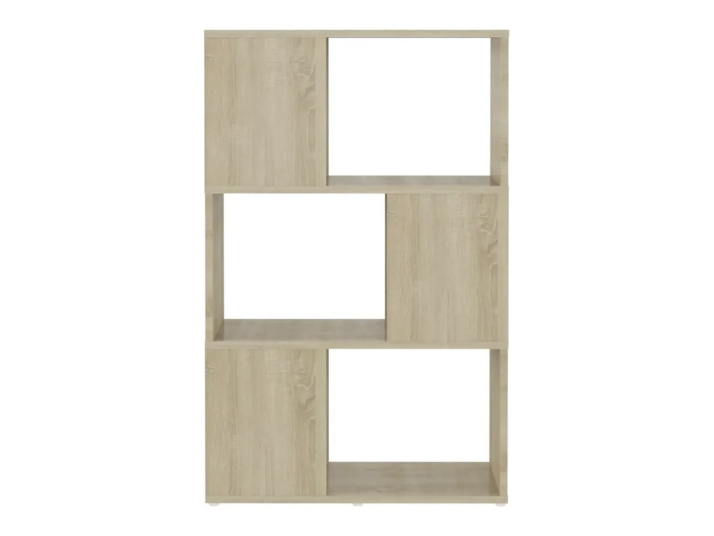 Librería separador madera contrachapada roble Sonoma 60x24x94cm