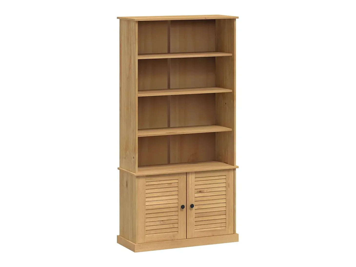 Librería VIGO madera maciza de pino 85x35x170 cm