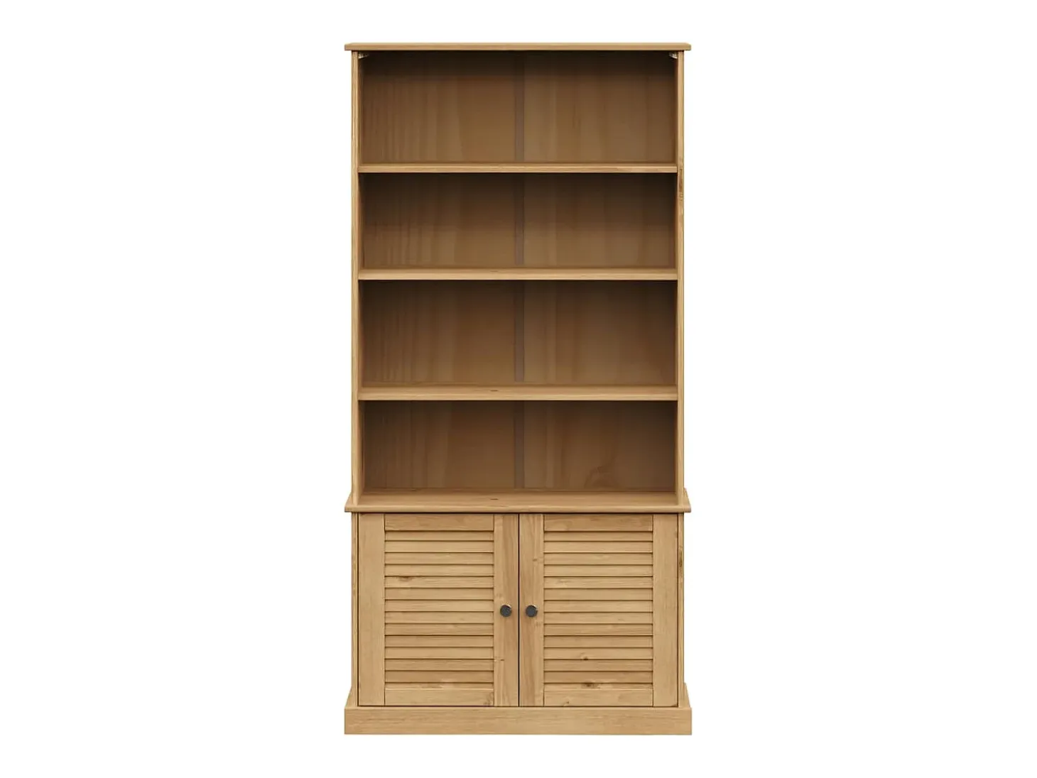 Librería VIGO madera maciza de pino 85x35x170 cm