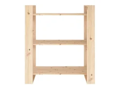 Librero/Biblioteca 80x35x91 cm Madera maciza de pino