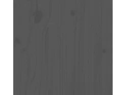 Maarianhamina Mueble de TV de madera maciza de pino gris 80x34x40 cm