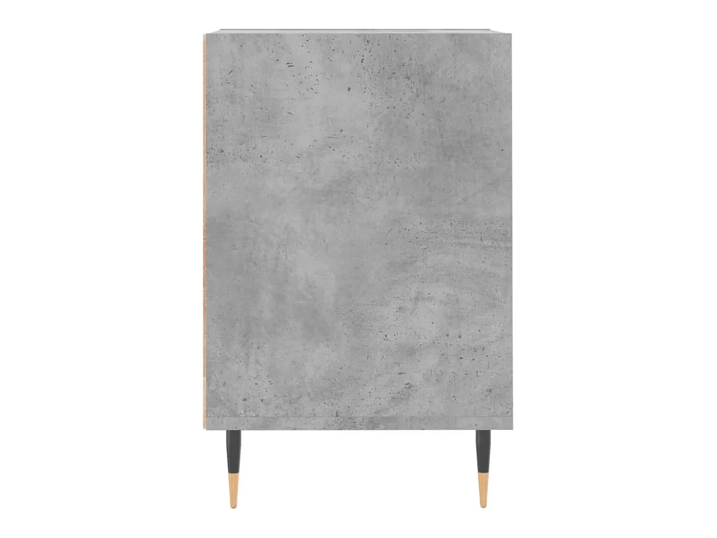 Malik Blake Mueble para TV madera contrachapada gris hormigón 160x35x55 cm