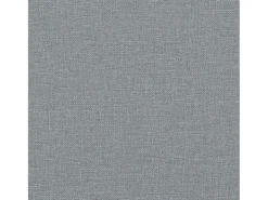 Mecedora con taburete Tela gris claro