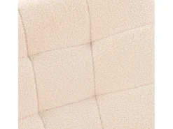 Mecedora para adultos - Mecedora ergonómica para exteriores - Para salón - Jardín - Dormitorio - Beige
