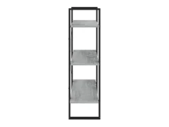 Melvin Dean Estantería madera contrachapada gris Sonoma 80x30x105 cm
