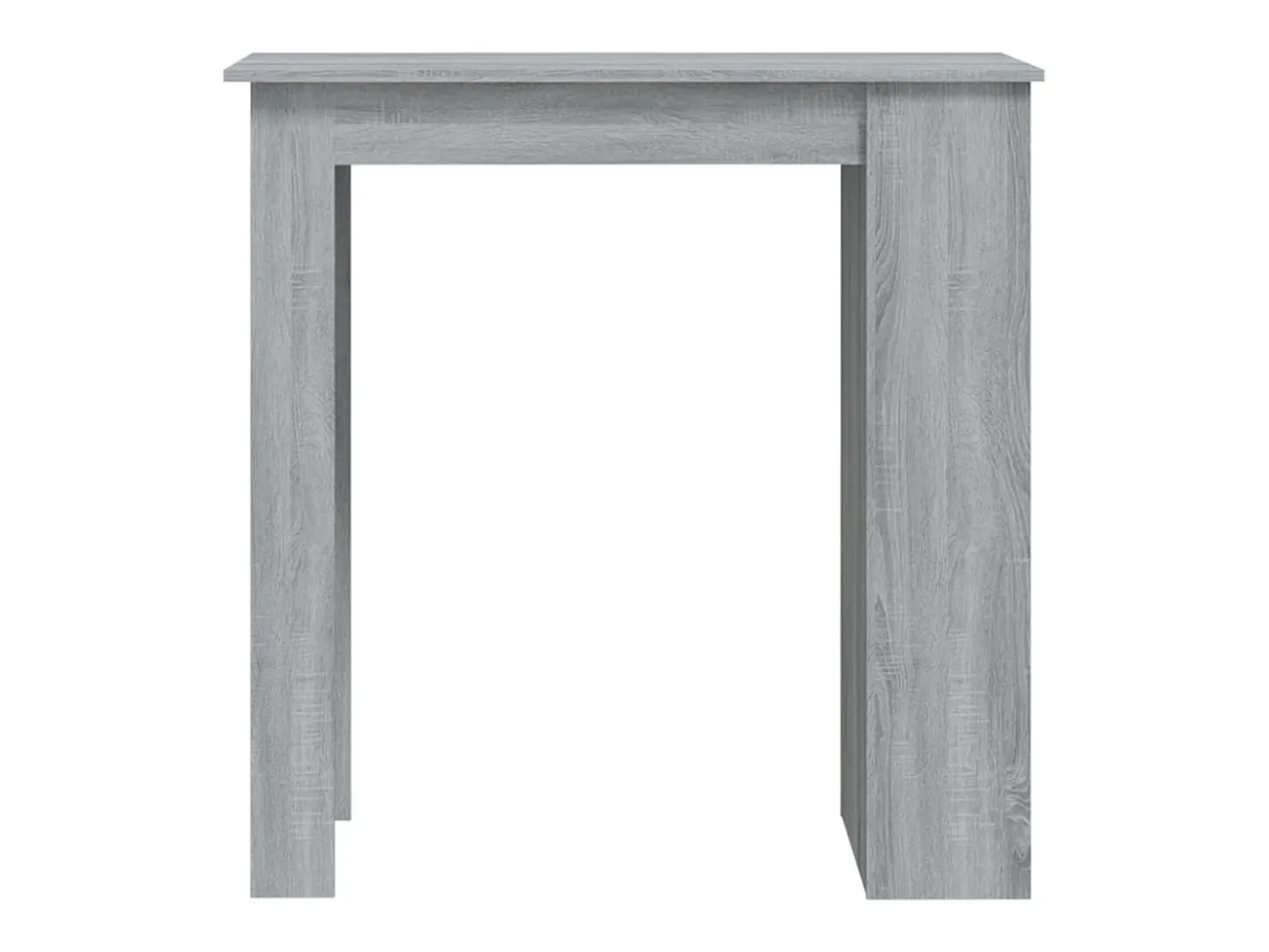 Mesa alta con estante gris Sonoma 102x50x103,5 cm ES226301