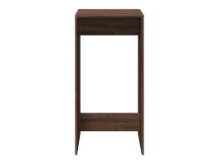 Mesa alta de bar madera ingeniería marrón roble 51x50x103,5 cm