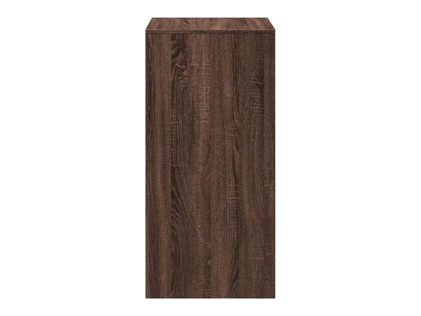Mesa alta de bar madera ingeniería marrón roble 51x50x103,5 cm