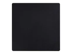 Mesa alta de cocina MDF negro 60x60x111 cm
