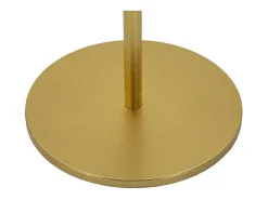 Mesa alta redonda de metal dorado 51x100cm Doha
