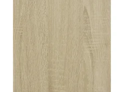 Mesa auxiliar 2 uds madera ingeniería roble Sonoma 50x30x50 cm