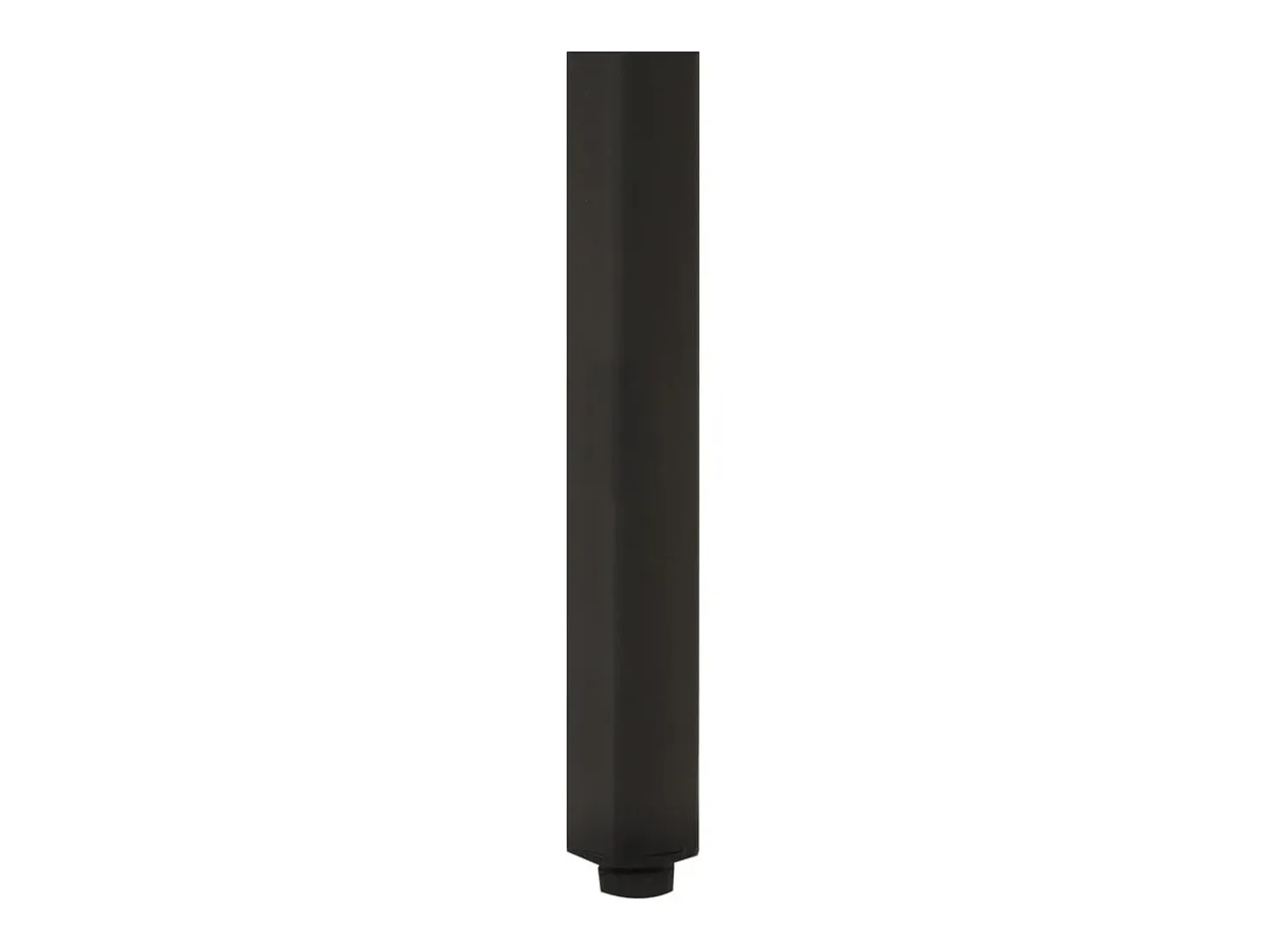 Mesa auxiliar de madera maciza acacia y hierro 35x35x45 cm ES836009