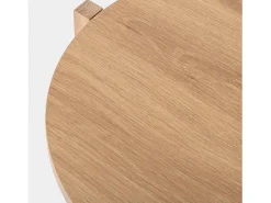 Mesa auxiliar de Madera Natural 45 x 56- Arzen