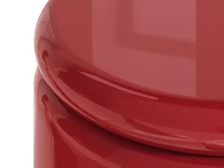 Mesa auxiliar de MDF - Rojo lacado - AMOFA