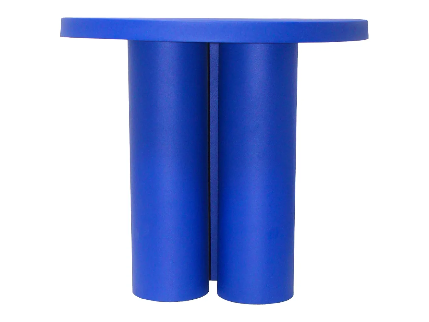Mesa auxiliar de metal - Color: Azul - TANIYA