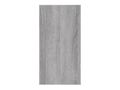 Mesa auxiliar madera contrachapada gris Sonoma 50x26x50 cm