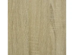 Mesa auxiliar madera contrachapada roble Sonoma 40x30x75 cm