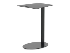 Mesa auxiliar metalica negra
