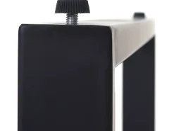 Mesa baja Genk T576, roble silvestre, patas de metal oscuro