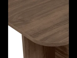 Mesa baja rectangular con tablero de bordes redondeados L120 cm - BECAJ