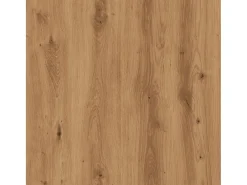 Mesa bar con estante madera roble artisian 124x46x103,5 cm