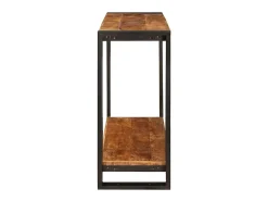 Mesa Consola 90 x 33 x 75 cm Madera maciza de mango rugosa