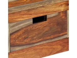 Mesa consola con 3 cajones madera maciza sheesham 120x30x75cm