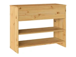 Mesa Consola con cajón Drammen Roble 89.5 x 37 x 73 cm