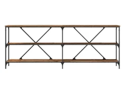 Mesa Consola con estante Otro Madera Vieja 180 x 30 x 75 cm