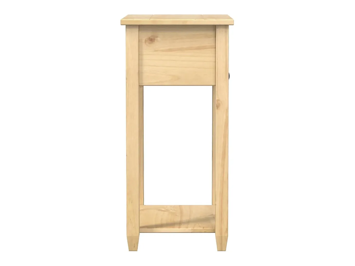 Mesa consola Corona 55x35x73 cm madera maciza de pino