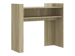 Mesa consola de madera de ingeniería roble Sonoma 100x35x90 cm