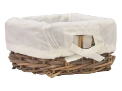 Mesa consola de madera maciza de caoba 69x28x70 cm