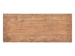 Mesa consola de madera maciza recicladaa 69x28x70 cm