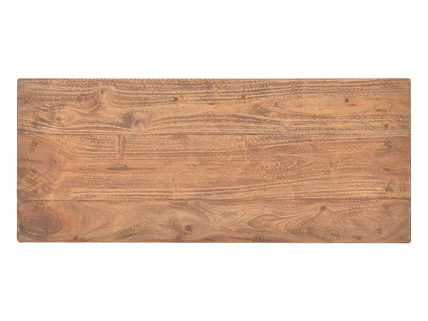 Mesa consola de madera maciza recicladaa 69x28x70 cm