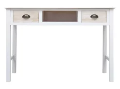 Mesa consola de madera 110x45x76 cm