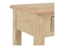 Mesa consola de madera 110x35x80 cm